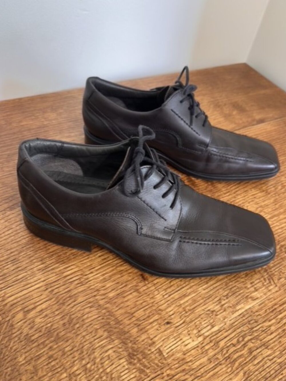 BELVEDERE STUDIO DUMBARTON 10D SHOES DARK BROWN